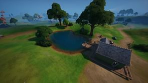 Fortnite player plays god after figuring out how to walk on water