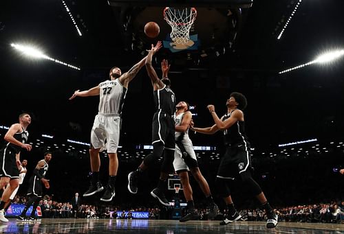 San Antonio Spurs sv Brooklyn Nets