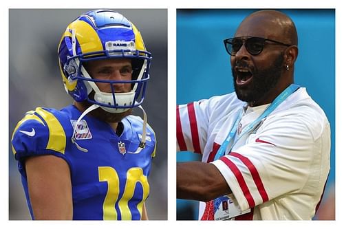 Cooper Kupp and Jerry Rice (Getty Images)