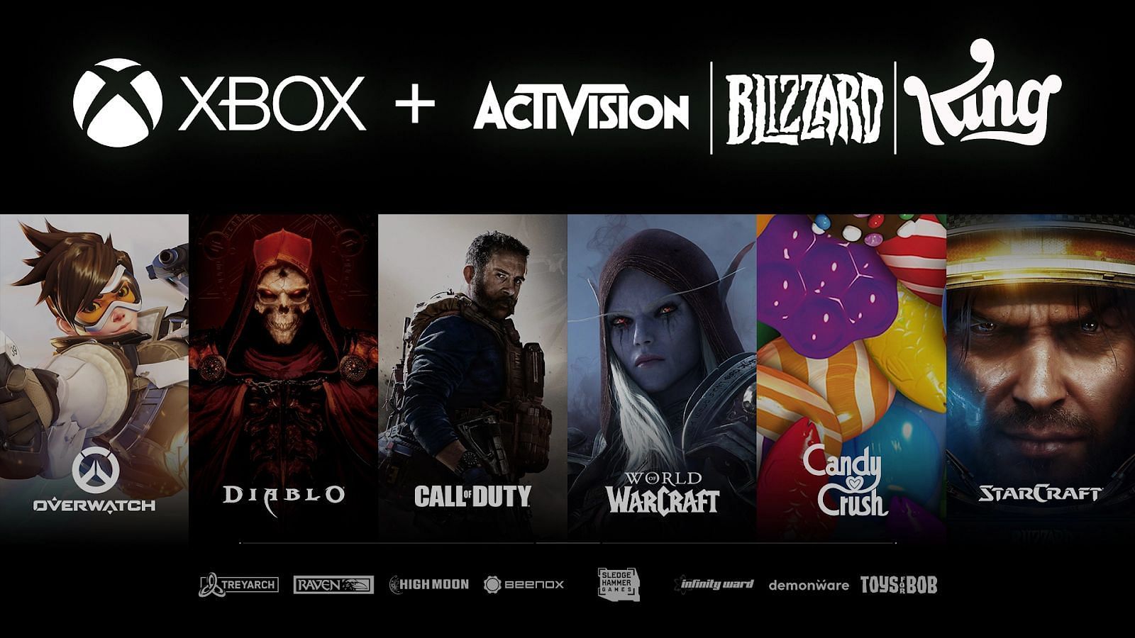 Microsoft Xbox acquires Call of Duty developer Activision Blizzard (Image via Xbox)