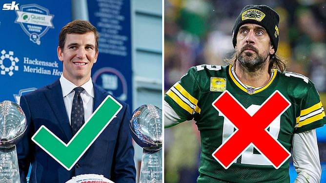 Former NFL player has a bold take on Aaron Rodgers and Eli Manning's HOF credentials