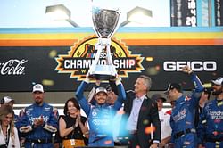 Watch: The moment Kyle Larson won 2021 NASCAR Cup Series