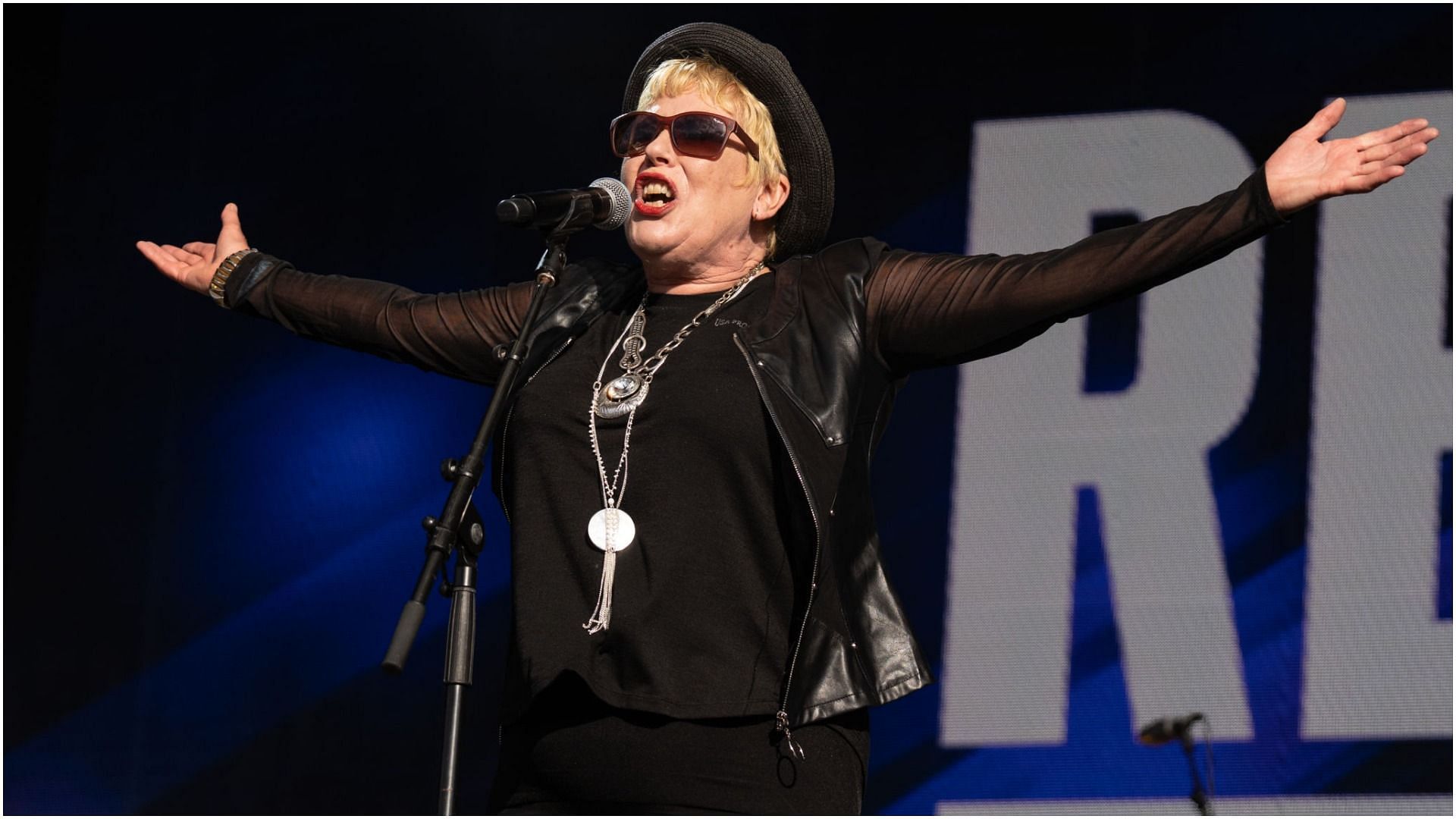 Hazel O&#039;Connor was put in an induced coma following a serious health issue (Image via Lorne Thomson/Getty Images)