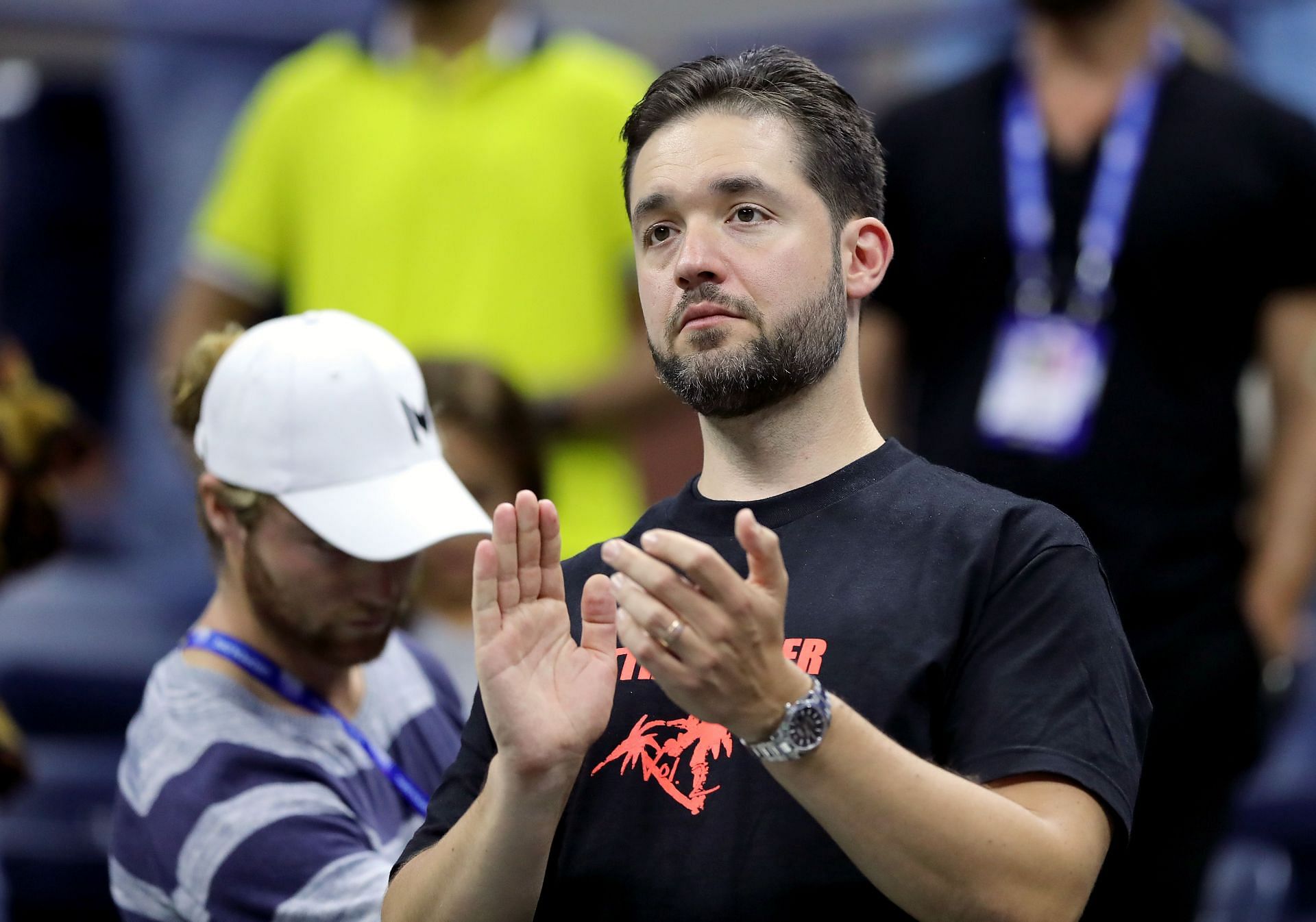Serena Williams&#039; husband, Alexis Ohanian, is an avid collector of sports cards himself