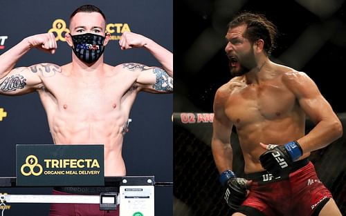 UFC welterweight contenders, two-time title challengers, and former teammates Colby Covington (left) and Jorge Masvidal (right)