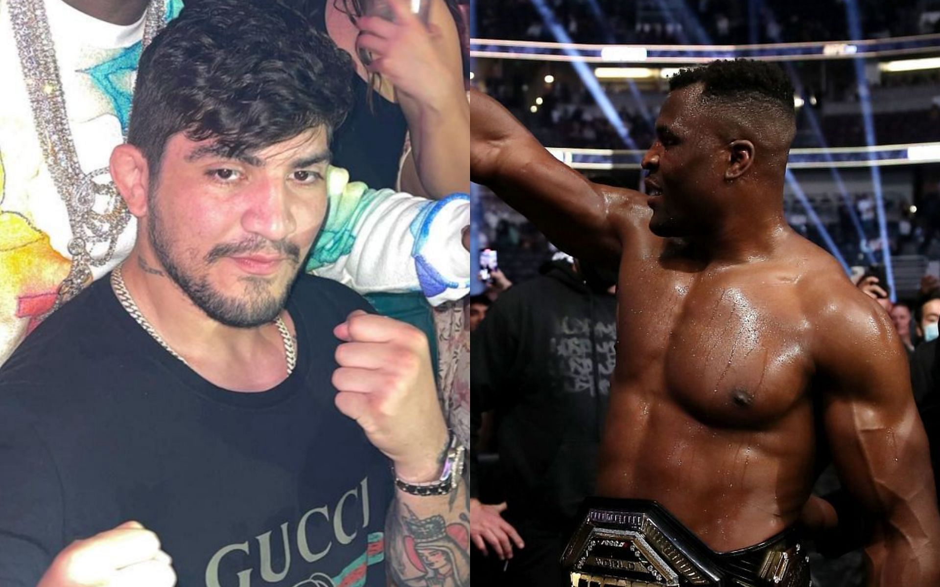 Dillon Danis believes he would submit Francis Ngannou in 30 seconds in a street fight [Image via: Dillon Danis&#039; Instagram]