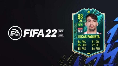 Player Moments Lucas Paquetá card (Image via Sportskeeda)