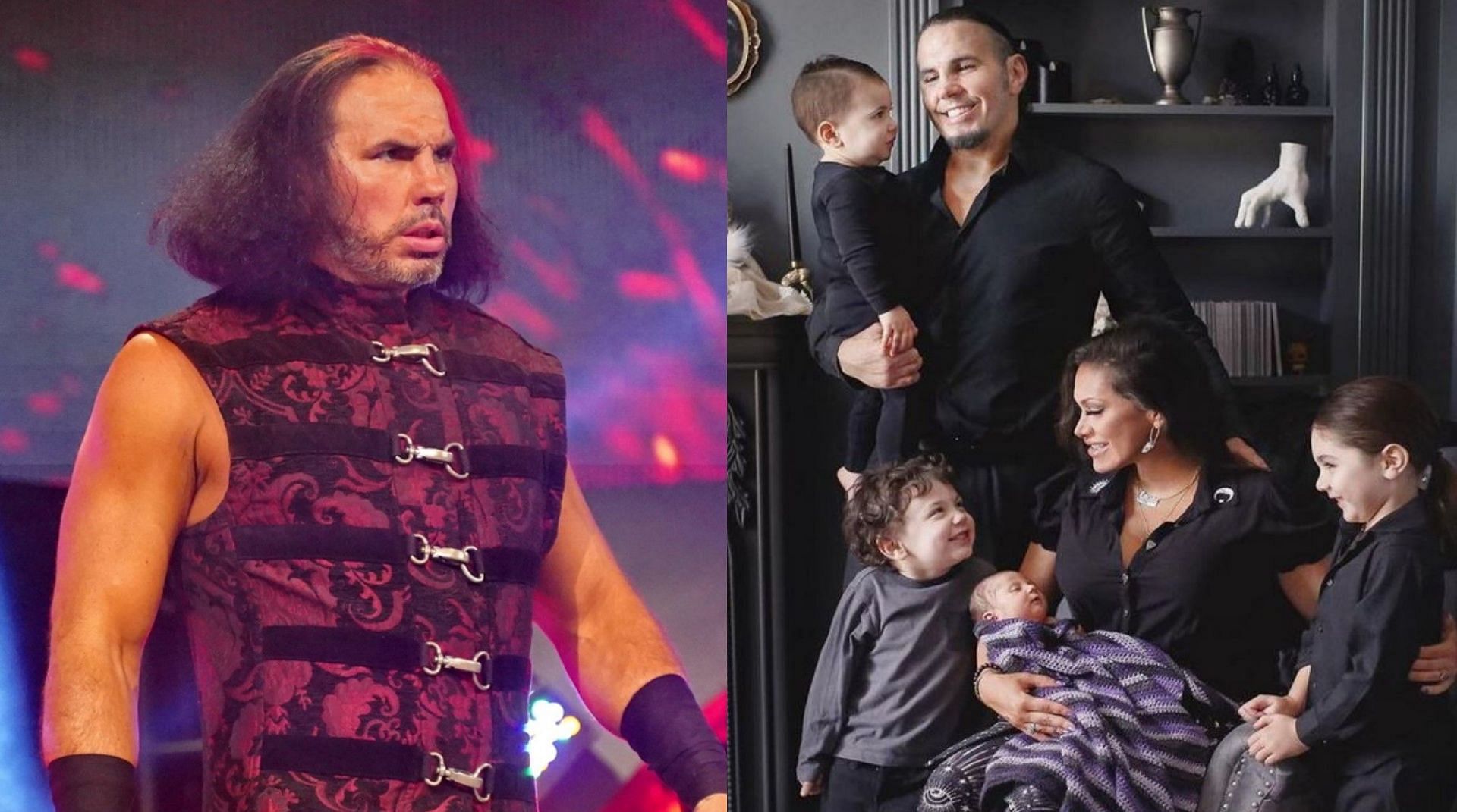 Matt Hardy and Rebecca Hardy have four kids!