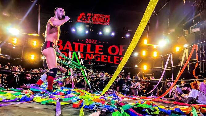 "Like LeBron James" – AEW star Daniel Garcia reacts after winning the PWG Battle of Los Angeles 2022 Tournament
