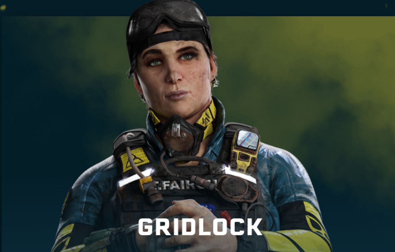 Gridlock equipped with the F90 AR (Image via Ubisoft Entertainment)