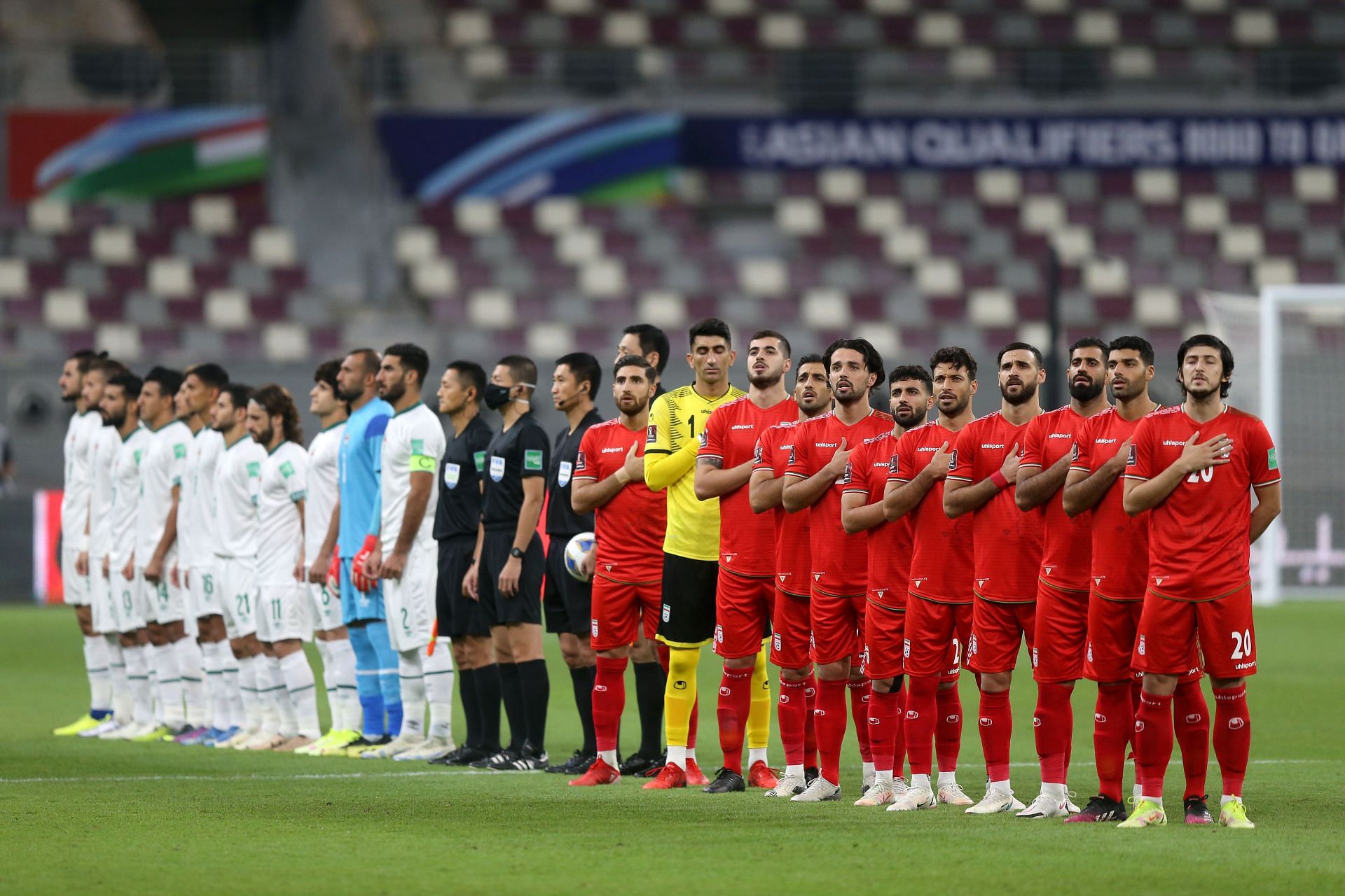 Iran and UAE wll trade tackles in a FIFA World Cup qualifier this coming Tuesday
