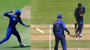 [Watch] Venkatesh Iyer's 2nd stunning direct-hit catches Aiden Markram short in 1st India vs South Africa ODI