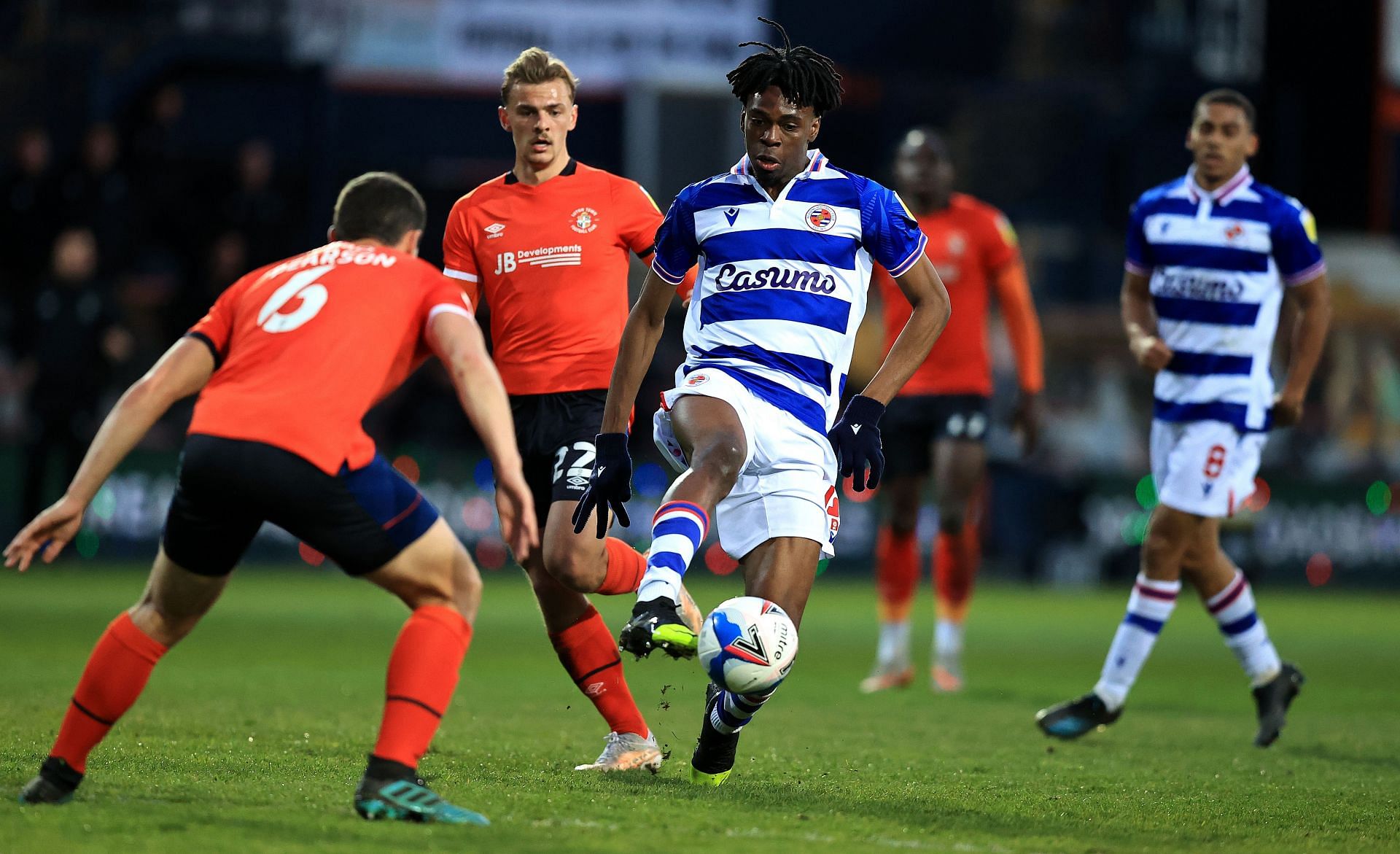 Reading play host to Luton Town on Wednesday