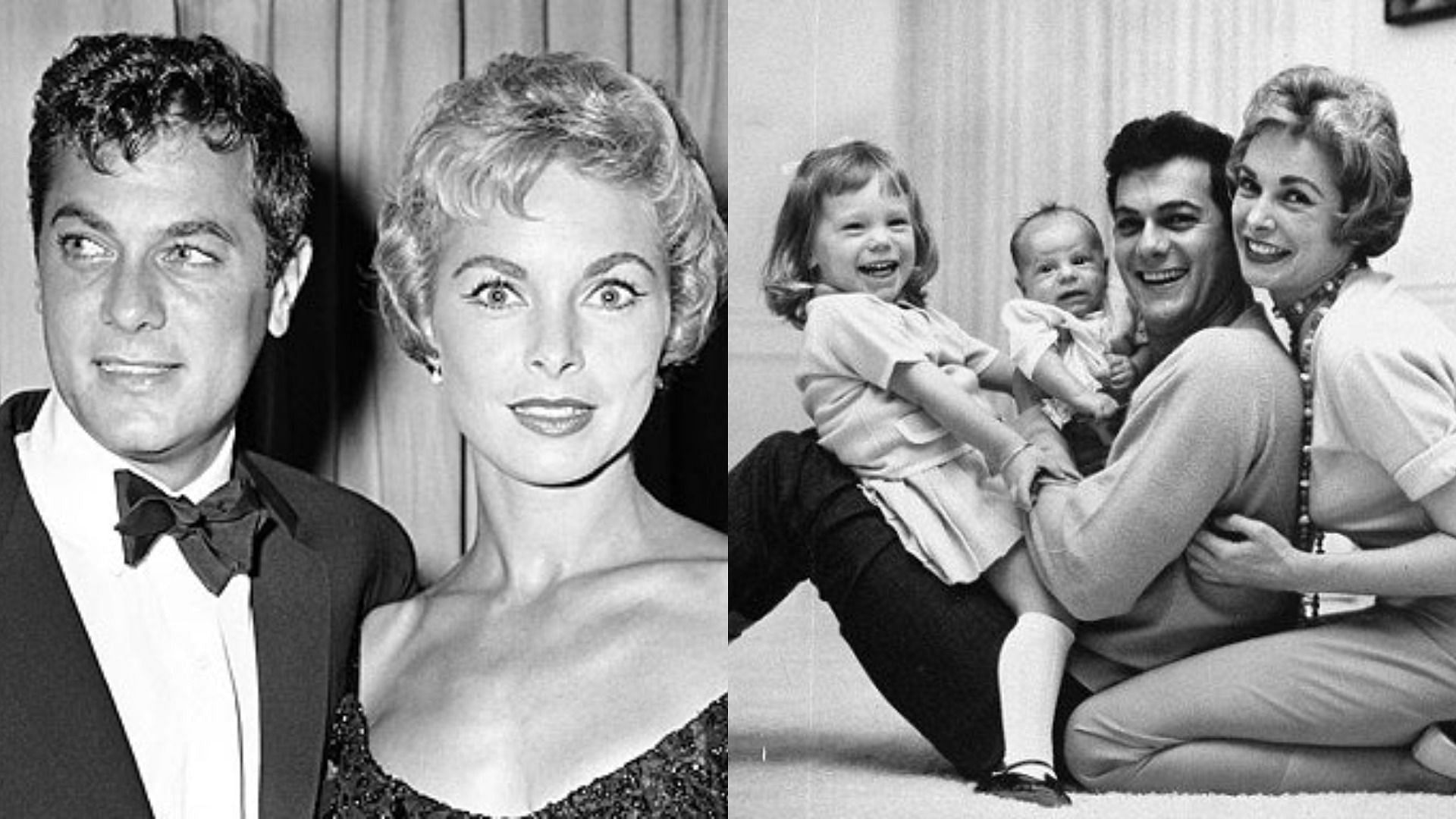 Janet and Tony were married from 1951 to 1962 (Images via AP and an unknown source)