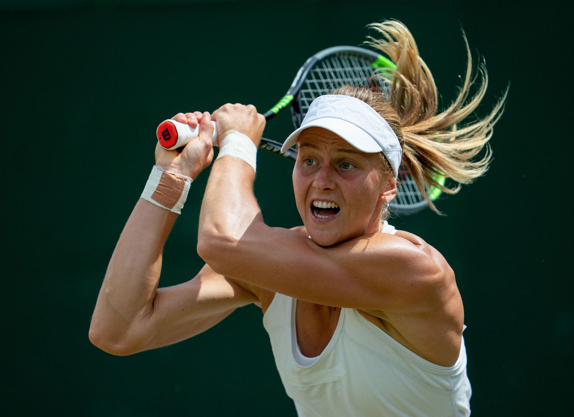 Liudmila Samsonova at Wimbledon 2021