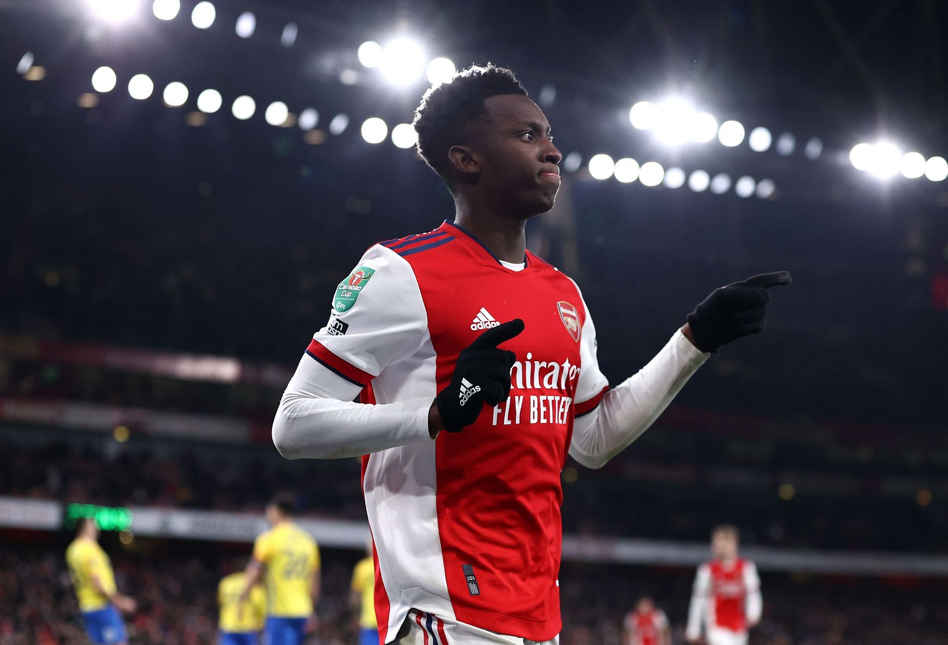 Eddie Nketiah has ignited a tussle between Brighton &amp; Hove Albion and Crystal Palace.