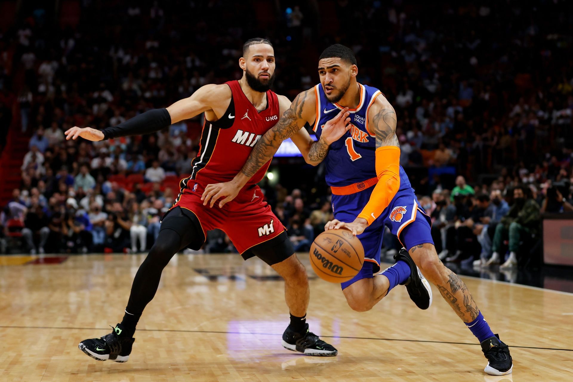 New York Knicks v Miami Heat