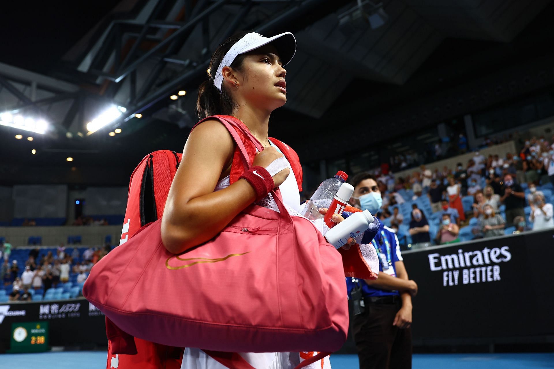 Emma Raducanu at the Australian Open 2022