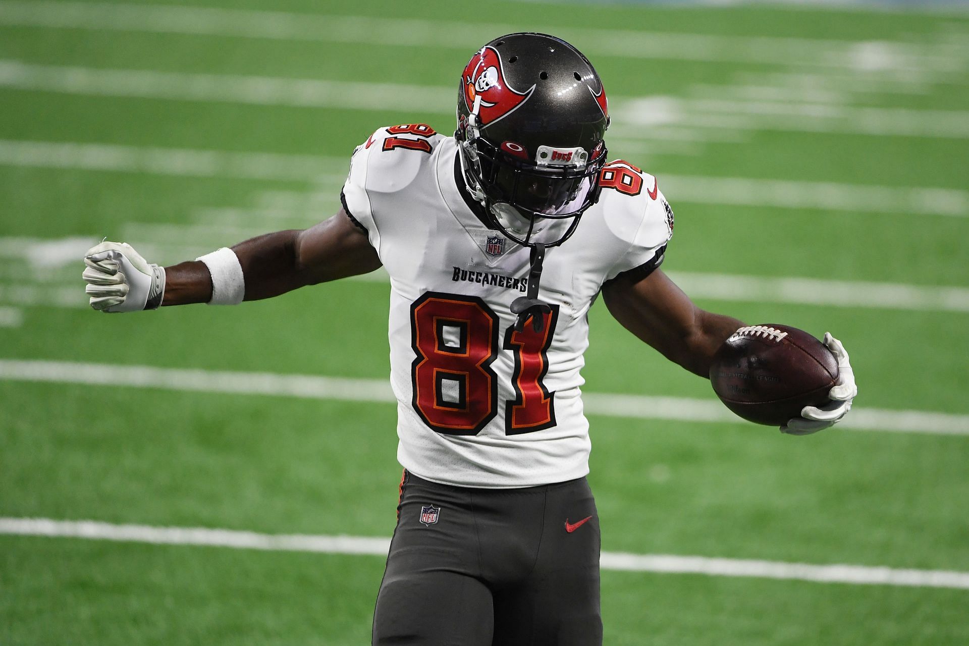 Tampa Bay Buccaneers wide receiver Antonio Brown