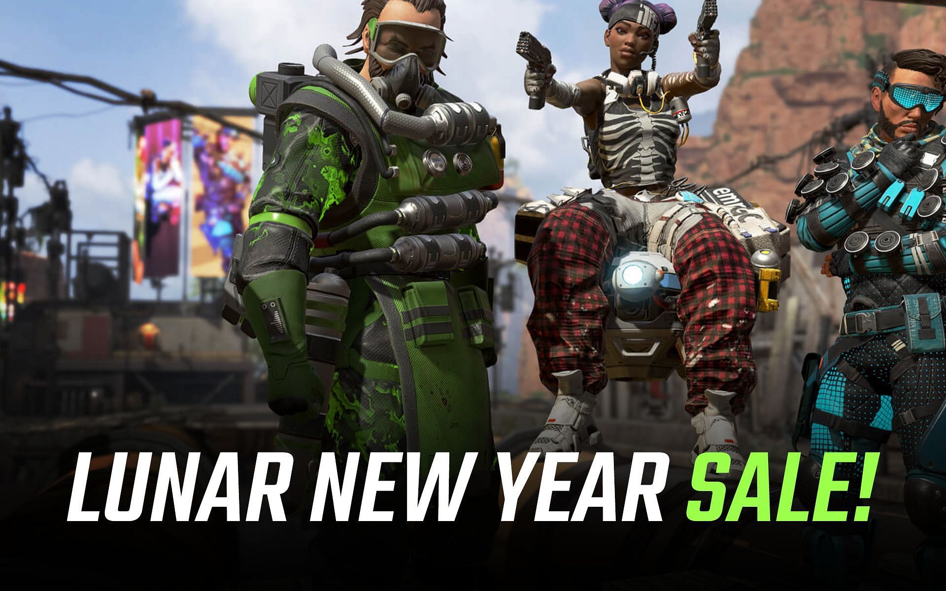 Apex Legends is reportedly set to offer bundles for the Lunar New Year Sale (Image via Sportskeeda)