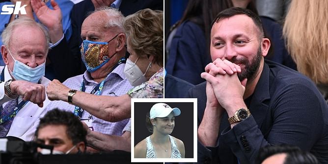 In pictures: Rod Laver, Russell Crowe, Saoirse Ronan among celebrities in attendance at 2022 Australian Open women's final