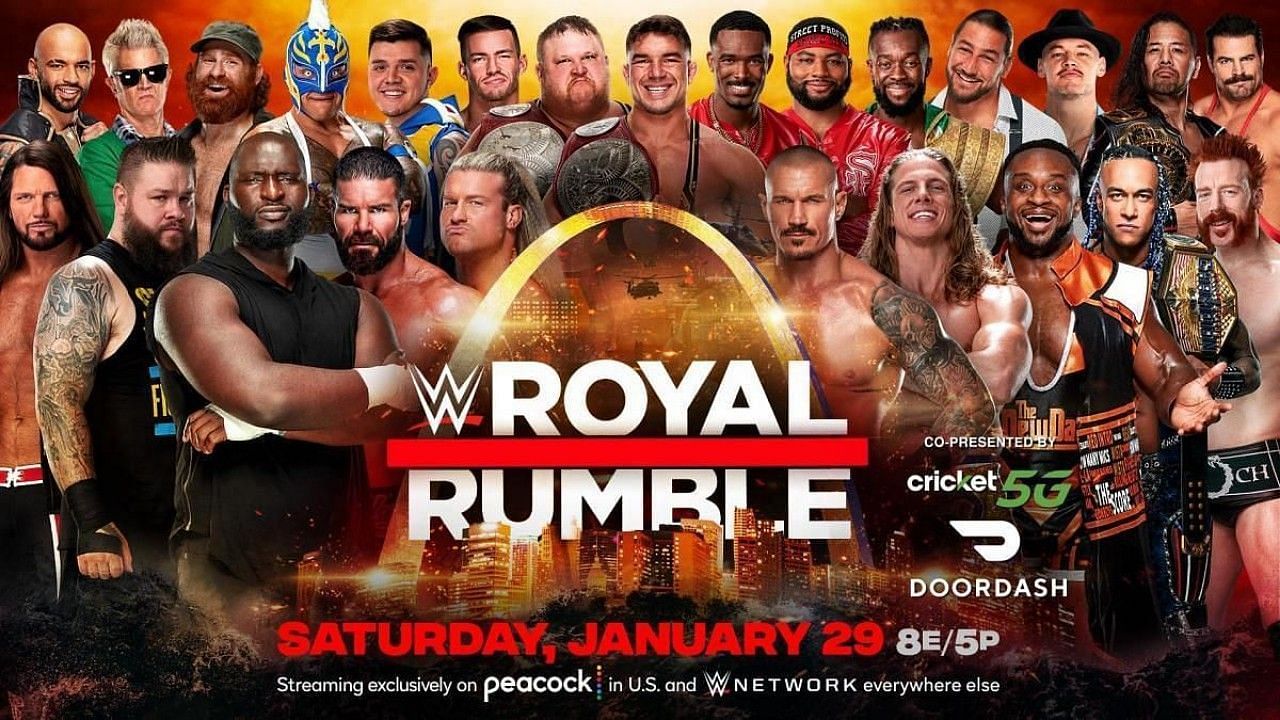 WWE Royal Rumble 2022 मैच के लिए अभी तक 25 सुपरस्टार्स के नामों का ऐलान किया गया है 