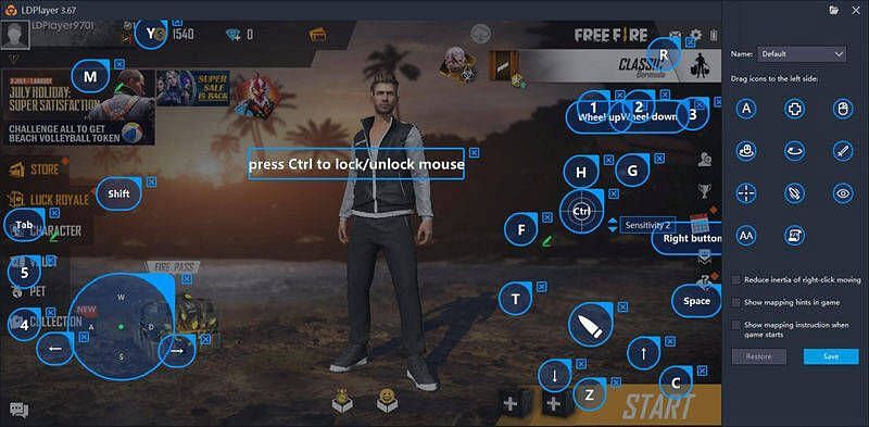 how to play free fire in 2 gb ram pc, how to play free fire in laptop, play  free fire in pc