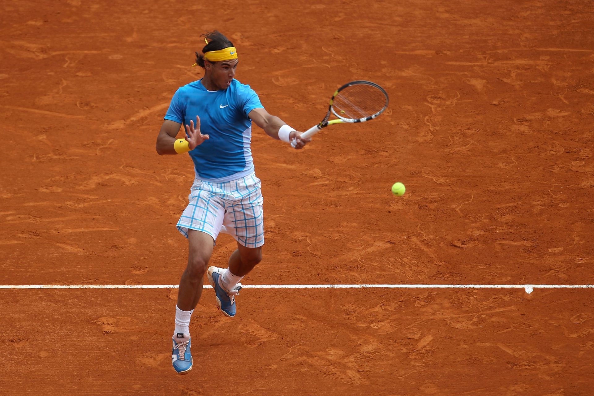 Rafael Nadal attempted to win his fourth clay title in 2007 at the Hamburg Masters