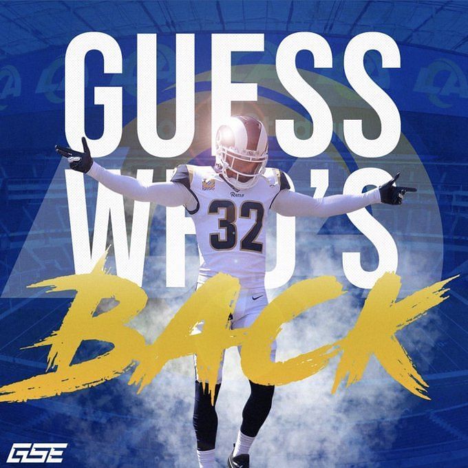 Welcome out of retirement, Eric Weddle! @rams #ProUtes