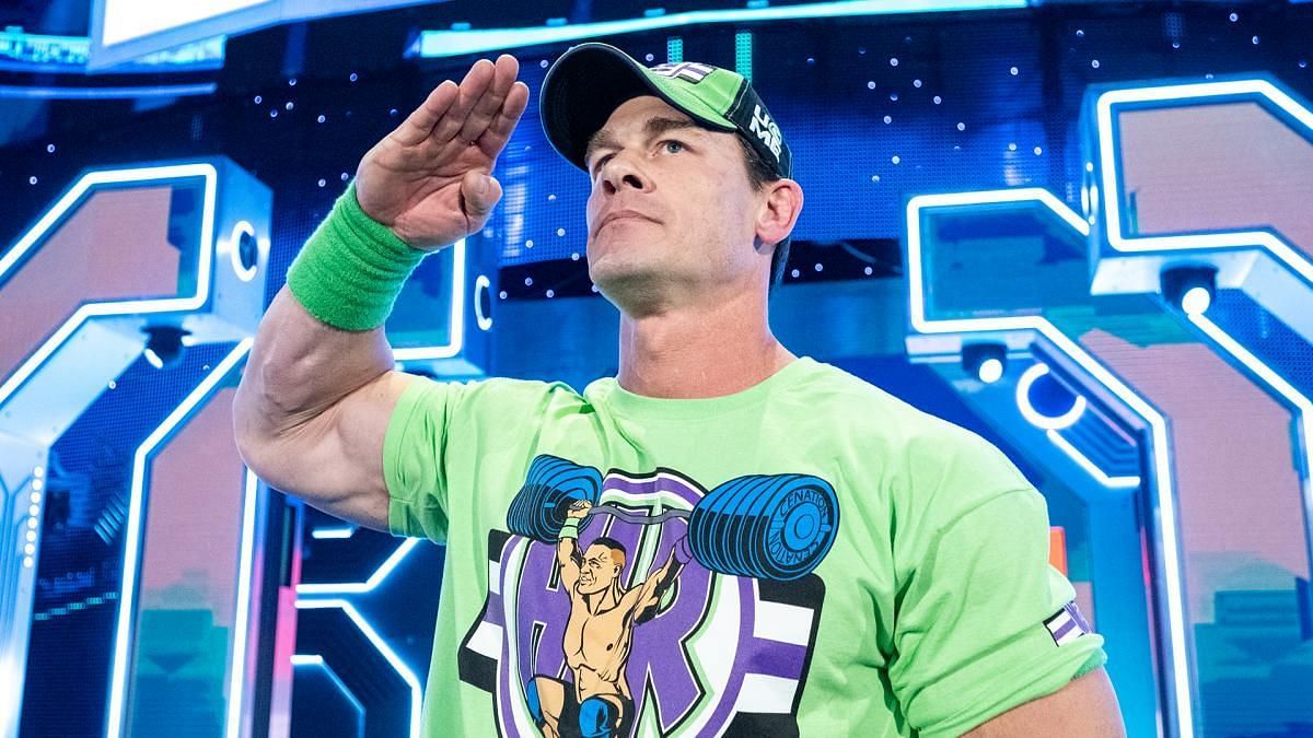 John Cena appearing on WWE SmackDown in 2019