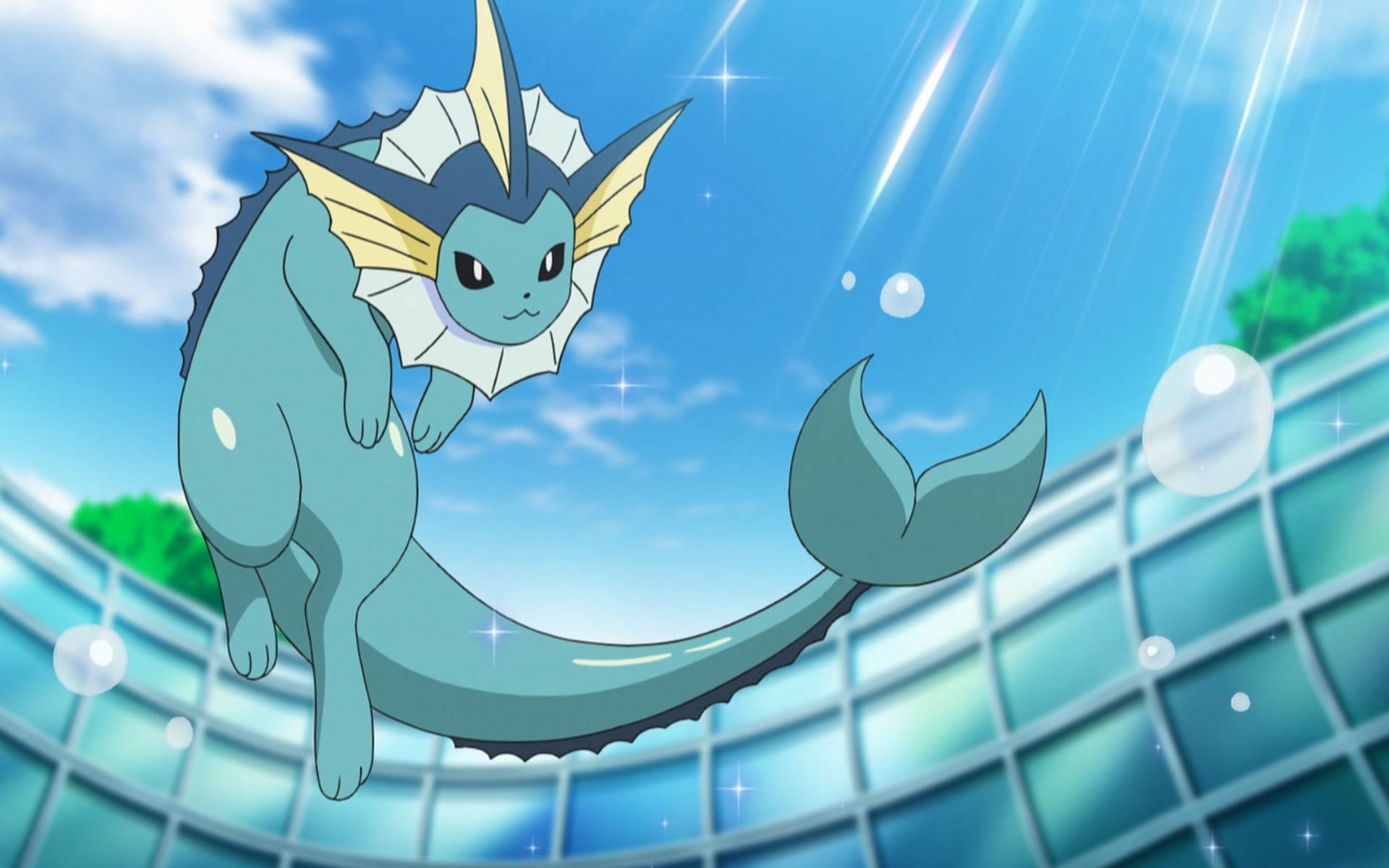 Vaporeon lost access to Toxic in the Generation IV remakes (Image via The Pokemon Company)