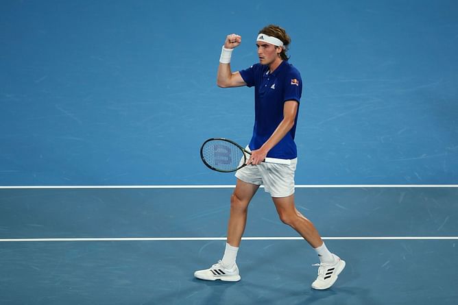"Let tennis do the talking" - Stefanos Tsitsipas on Zverev's claim that Novak Djokovic, Daniil Medvedev and himself are the "new Big 3"