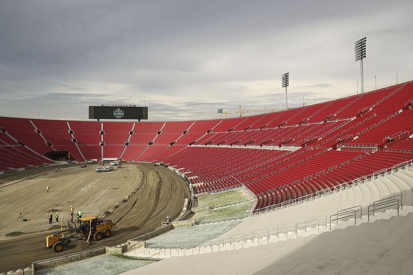 NASCAR goes West to LA Coliseum as warmup for the Super Bowl - The Boston  Globe