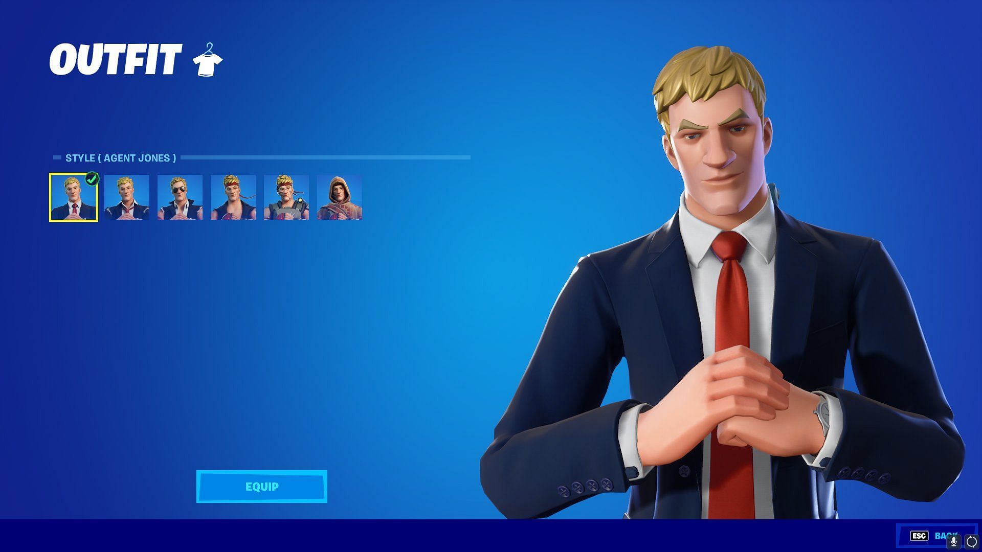 Agent Jones is one of the popular characters in Fortnite and has garnered a lot of attention (Image via TactFNC/Twitter)