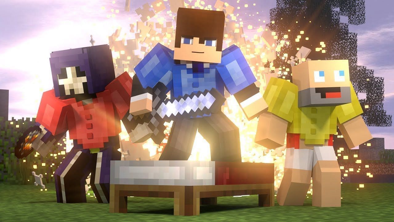 Bedwars has endured as one of Minecraft&#039;s best PvP game modes (Image via Mojang)