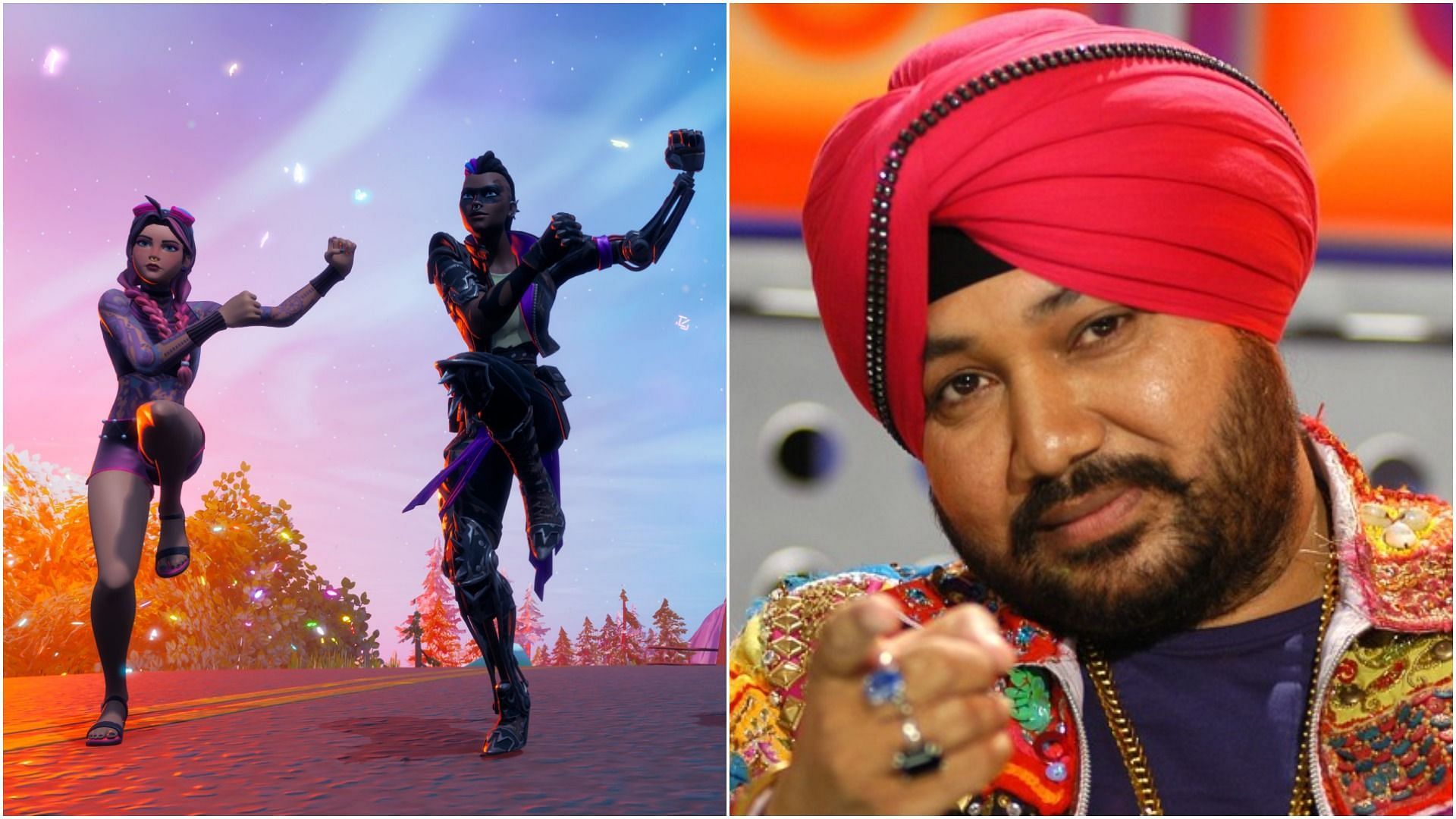 Hit Punjabi single, &#039;Tunak Tunak Tun&#039; by Daler Mehndi is finally going to become a Fortnite dance, new leaks suggest (Image via Sportskeeda)