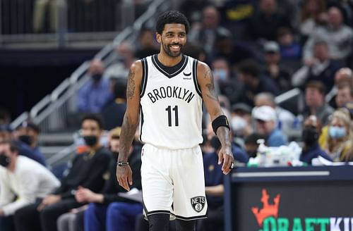 Kyrie Irving #11of the Brooklyn Nets made his return against the Indiana Pacers.