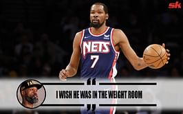 "These are the times I wish he was in the weight room" - Stephen Jackson wants Kevin Durant to get stronger