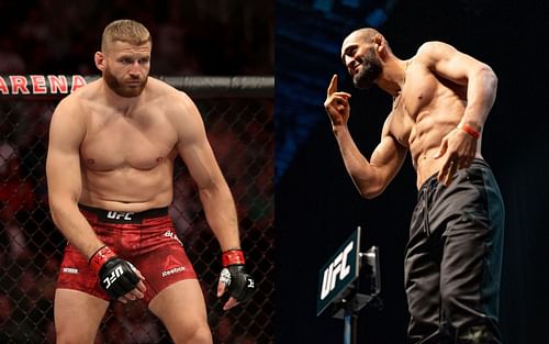 Jan Blachowicz (left) and Khamzat Chimaev (right) [Image Credits- @khamzat_chimaev on Instagram]