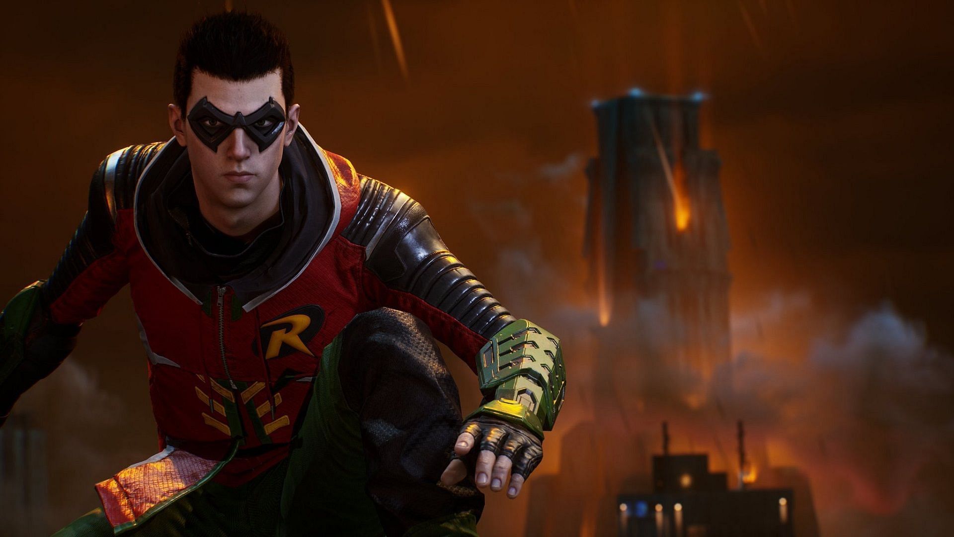 Robin is one of four playable characters (Image via WB Games Montreal)