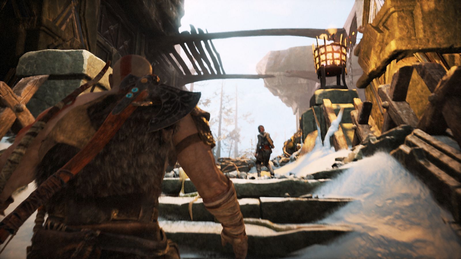 The pathway (Image by PlayStation)