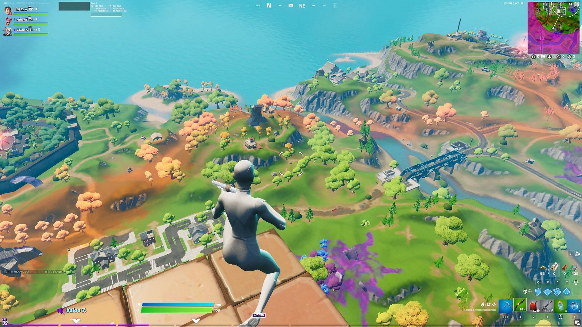 Fortnite players have a new Skybasing technique (Image via AVD Tiger)