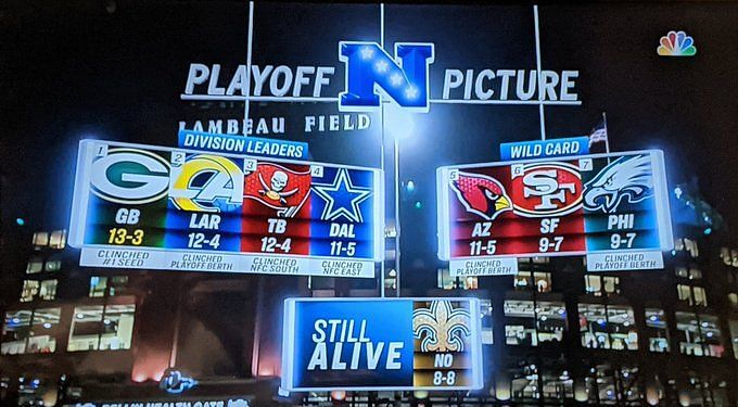 NFL on X: A look at the playoff bracket with one more #SuperWildCard game  left to be decided 