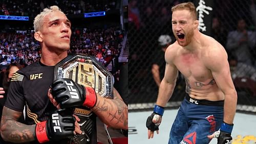 Charles Oliveira will face Justin Gaethje later this year