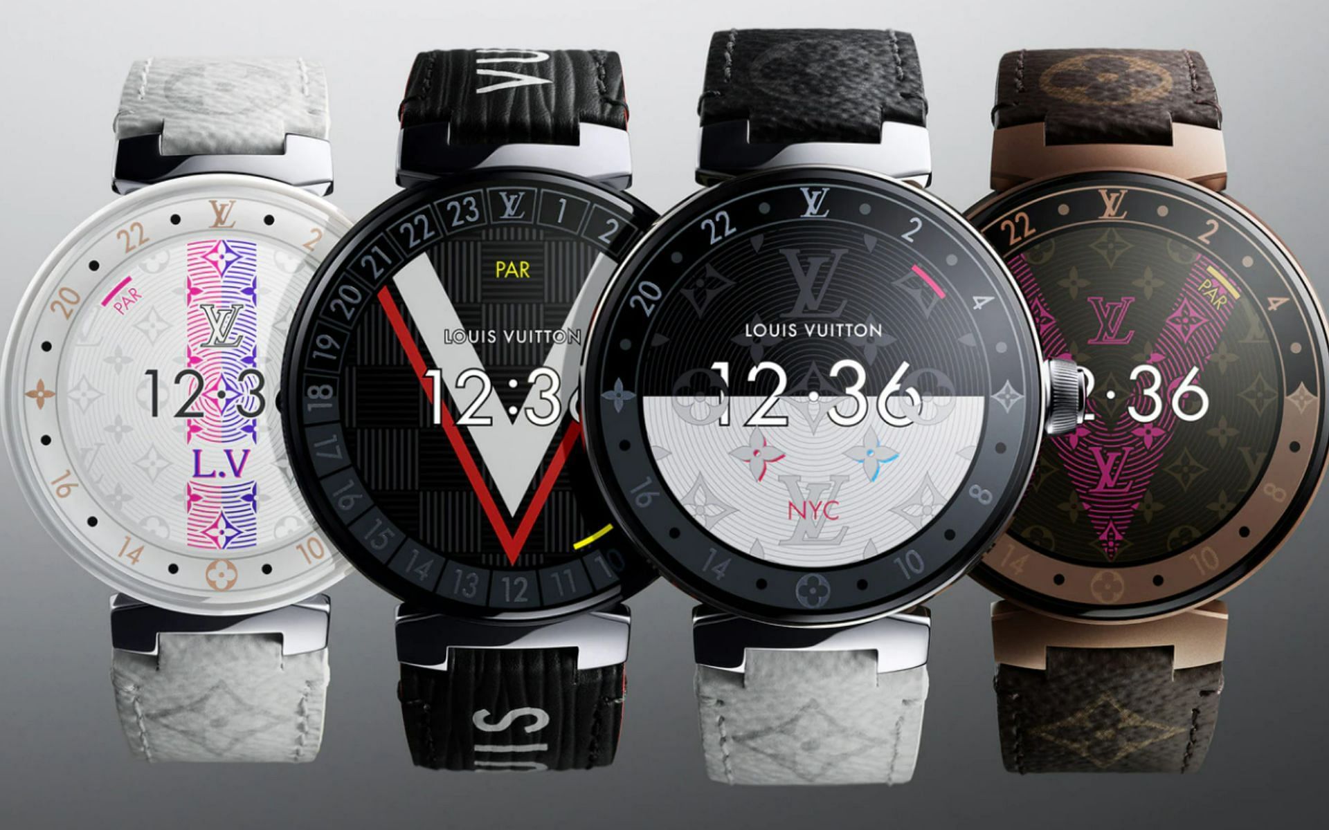 Louis Vuitton launched its first connected watch (Image via Louis Vuitton)