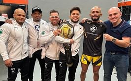 "He's probably on Tinder... but don't tell him I said that!" - Henry Cejudo pokes fun at Deiveson Figueiredo after UFC 270 title win