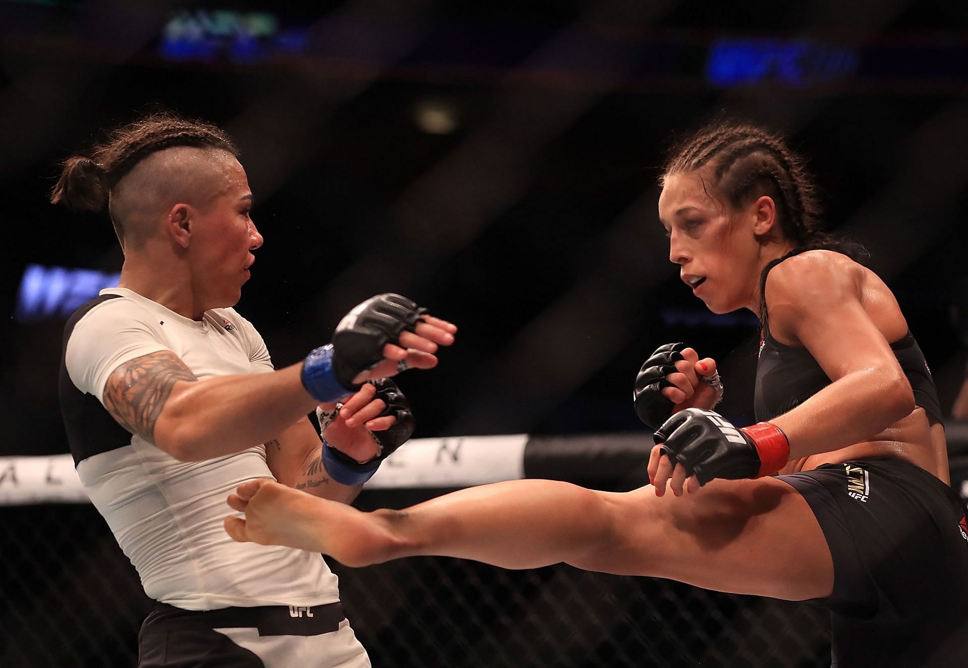 Jedrzejczyk and Andrade fought previously in May 2017
