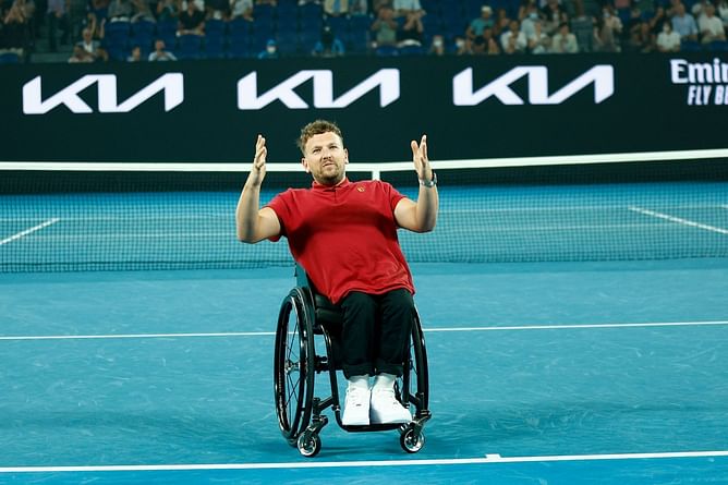 "We get less than half the first-round loser in the able-bodied tournament" - Dylan Alcott on lack of prize money for wheelchair tennis