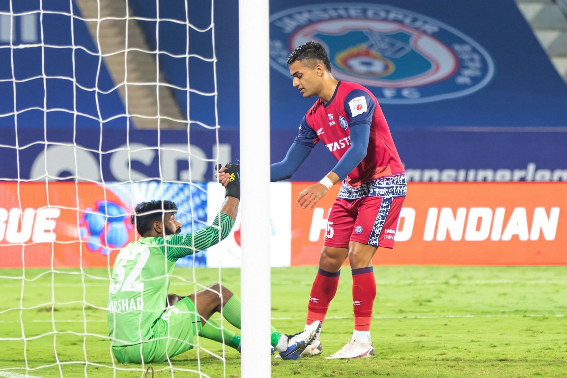 The goal that Ishan Pandita scored could have been ruled out (Image courtesy: ISL social media)