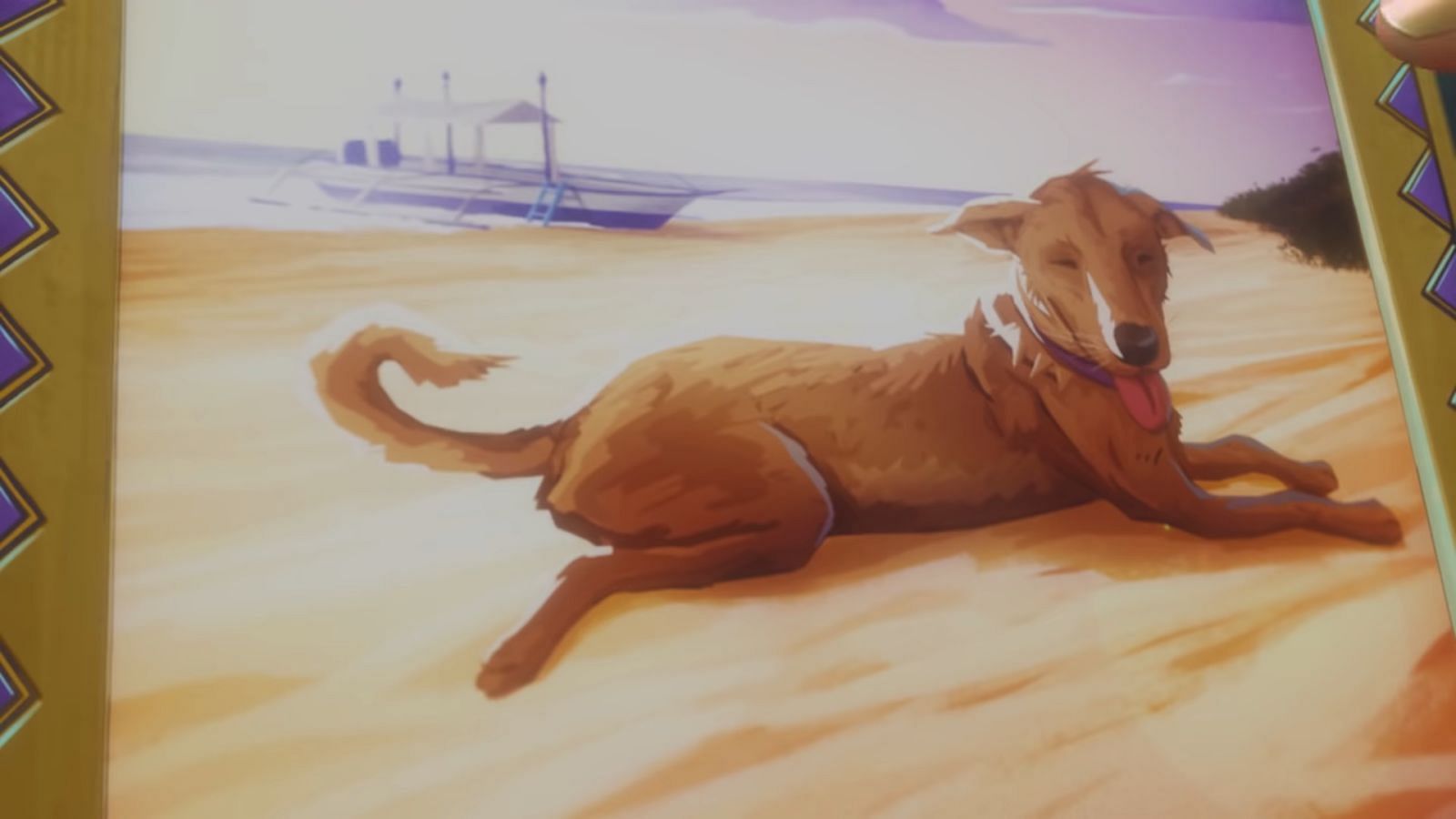 Picture of Neon&#039;s dog at her home (Image via YouTube/ Valorant)